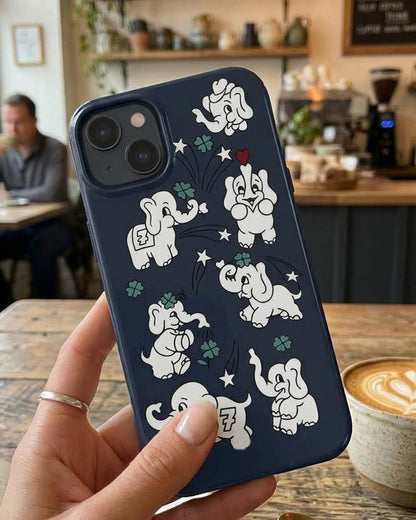 Lucky Elephants iPhone 14 Plus Case