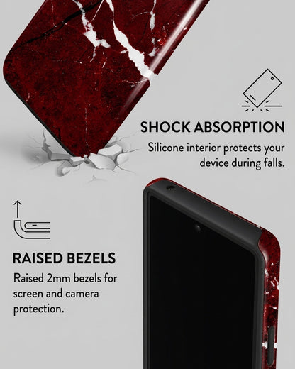 Red Marble Pixel 7 Pro