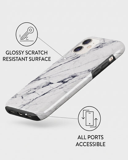 White Marble iPhone 11 Case