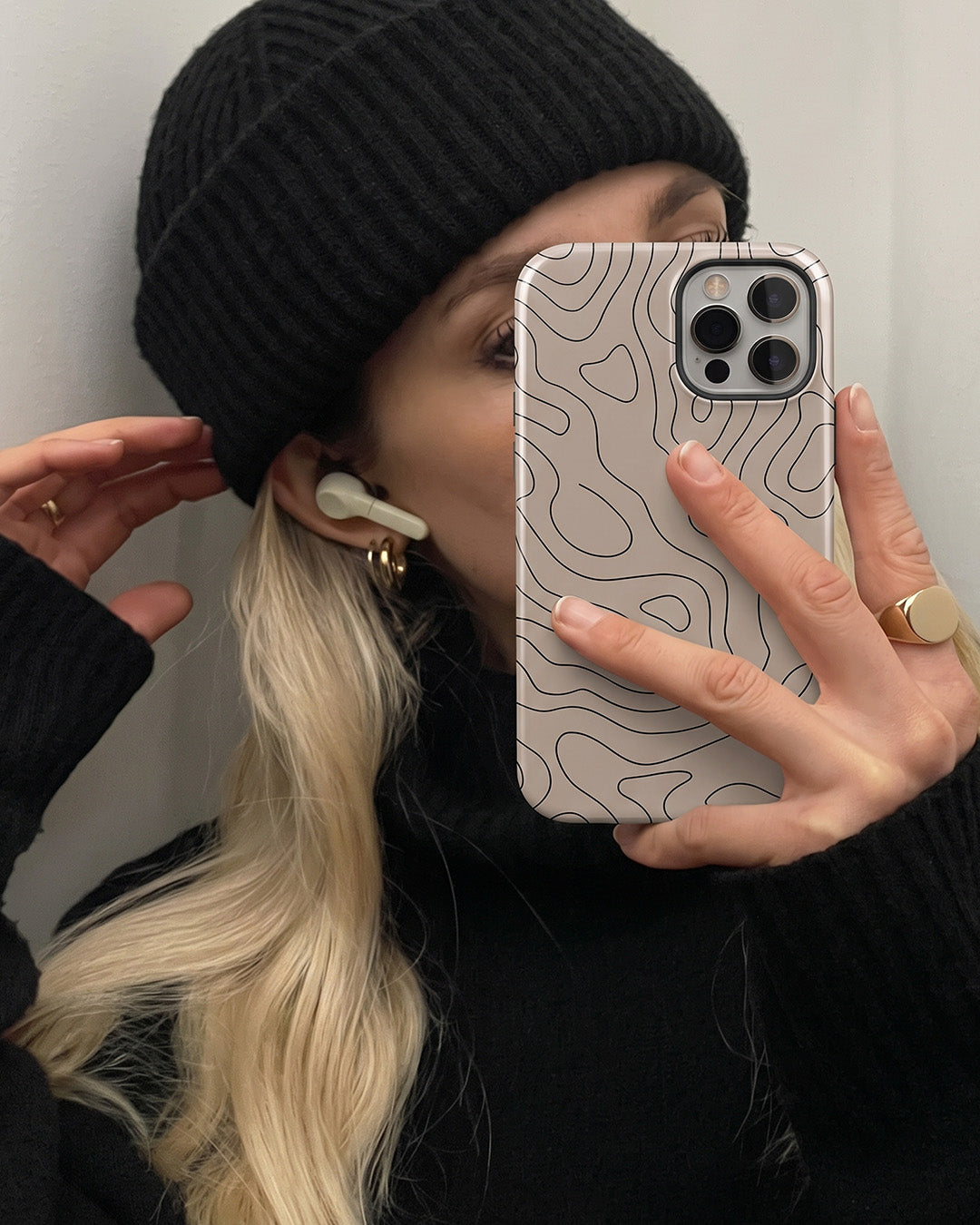 Topographic Line iPhone 11 Pro Case