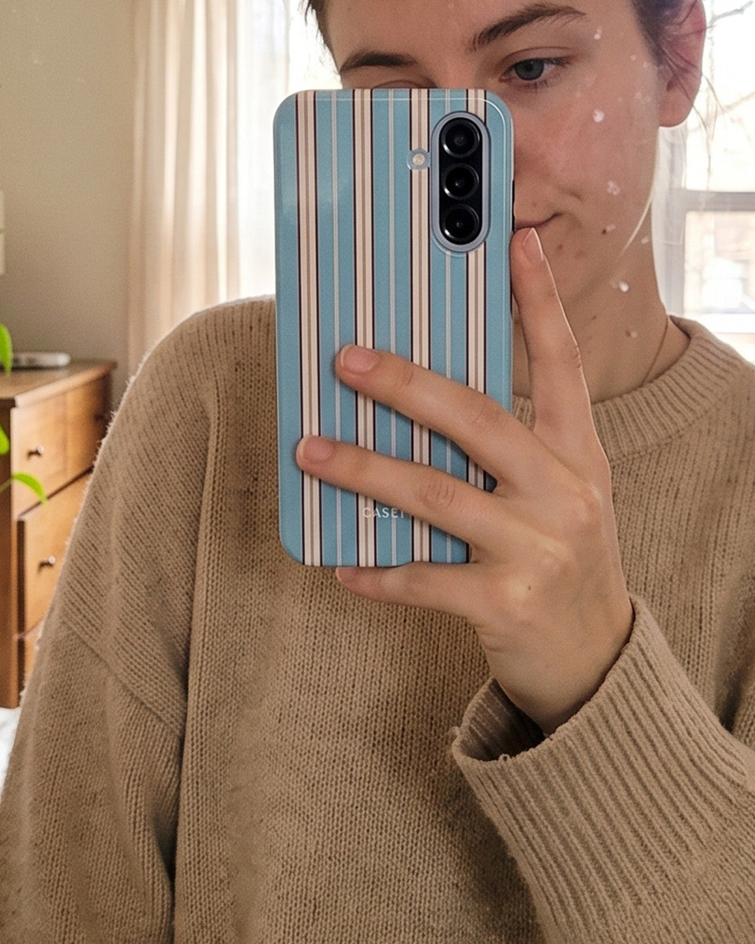 Galaxy A56 5G Pastel Stripe Case
