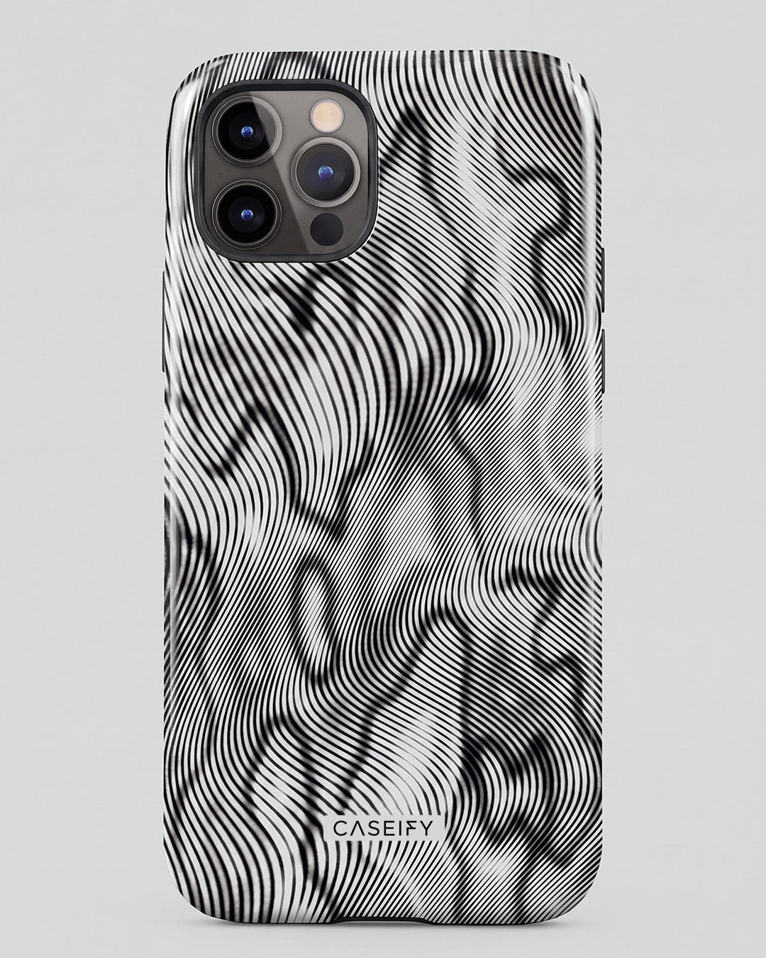 Wavy Line Abstract iPhone 12 Pro Max Case