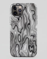 Wavy Line Abstract iPhone 12 Pro Max Case