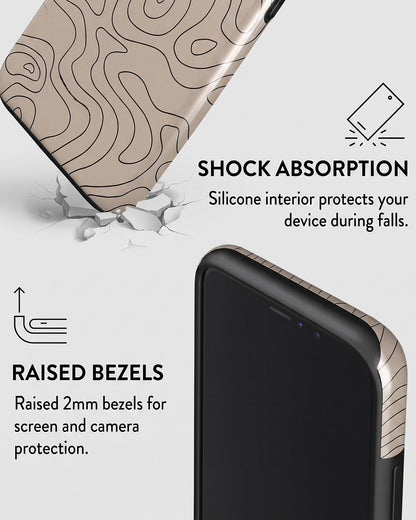Topographic Line iPhone 11 Pro Case