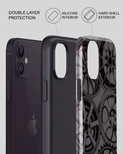 Halftone Wheel iPhone 12 Mini Case