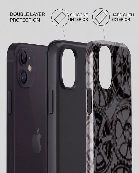 Halftone Wheel iPhone 12 Mini Case