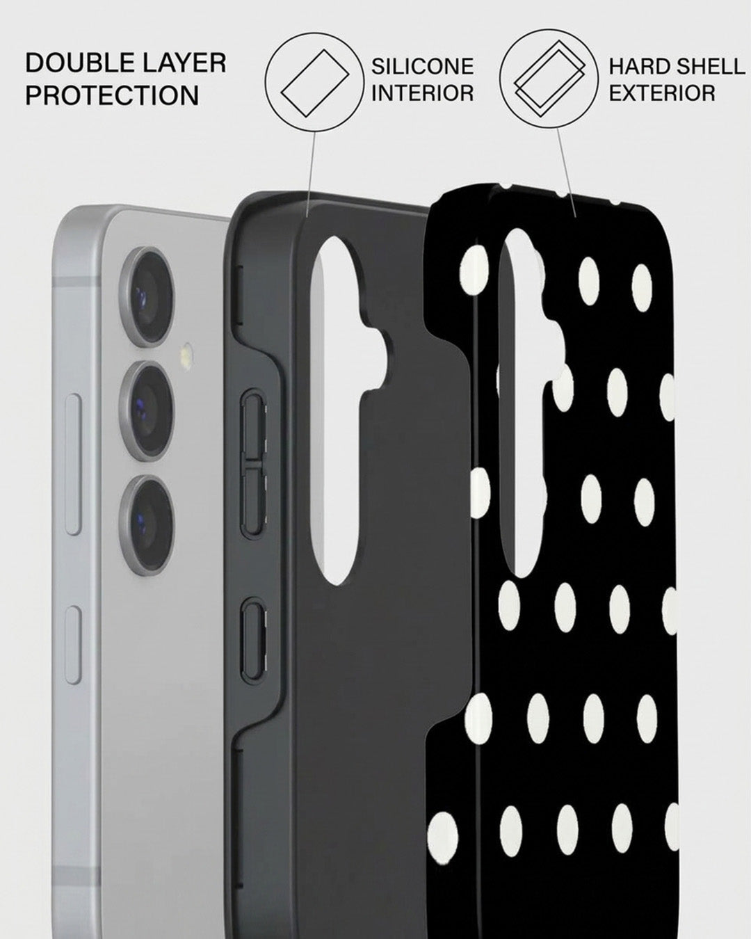 Galaxy S24 Plus Polka Dot Case