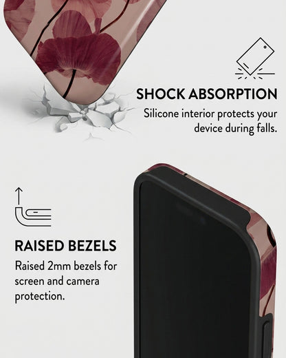 Blush Poppy iPhone 16 Pro Case