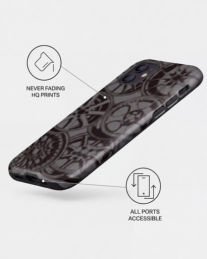 Halftone Wheel iPhone 12 Mini Case