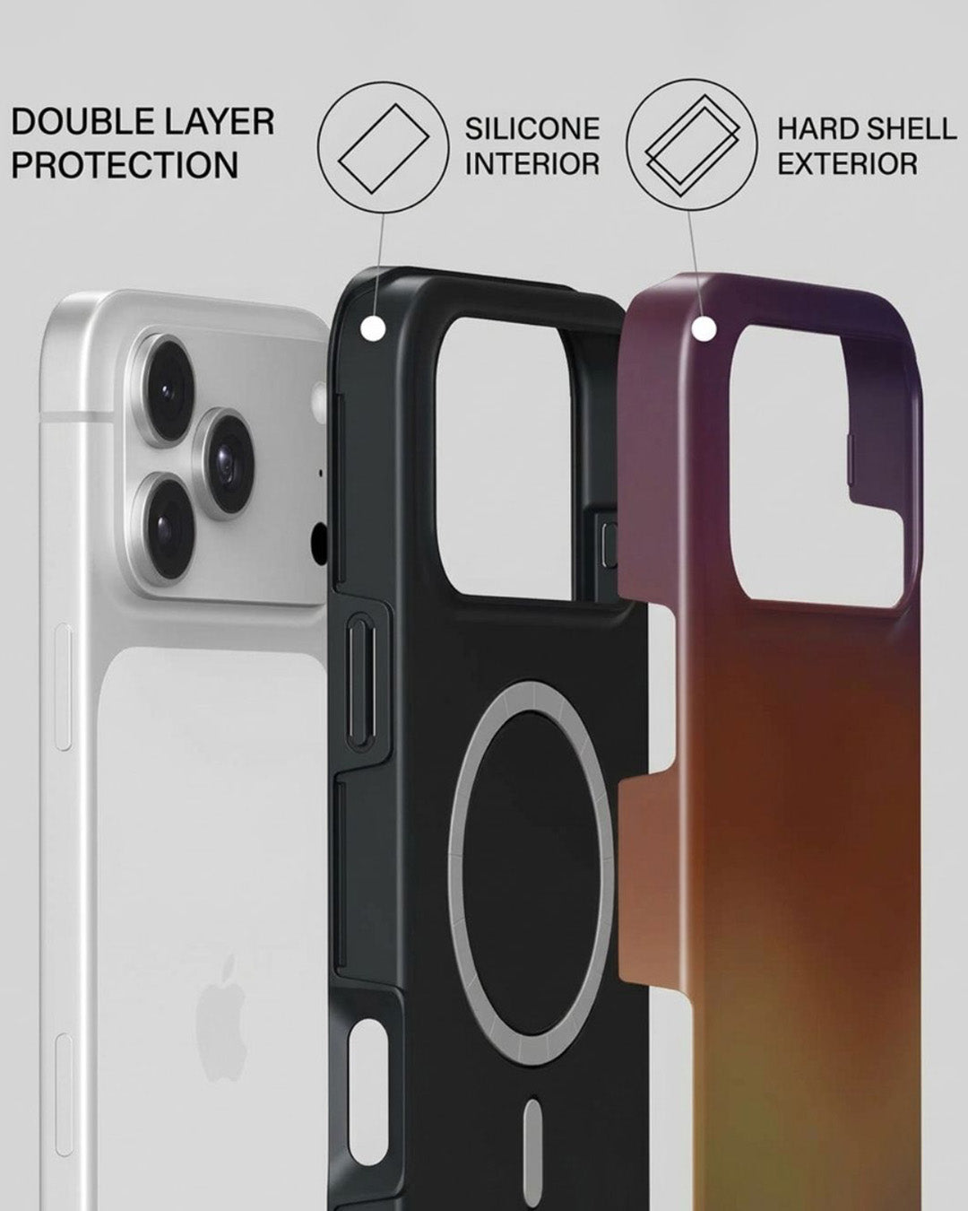 Sunset Ombre iPhone 17 Pro Max Case