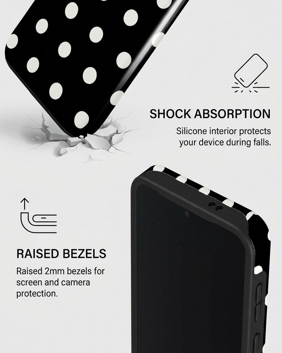 Galaxy S24 Plus Polka Dot Case