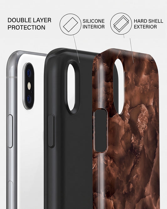 Copper Marble iPhone XS Max Case