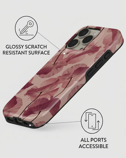 Blush Poppy iPhone 16 Pro Case