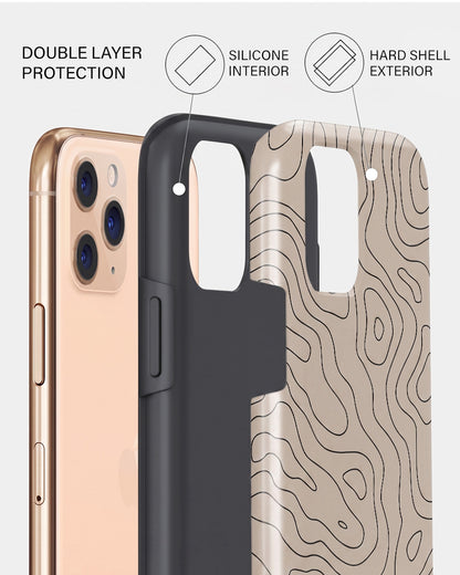 Topographic Line iPhone 11 Pro Case