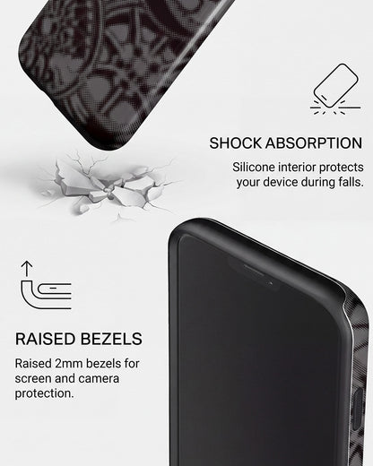 Halftone Wheel iPhone 12 Mini Case