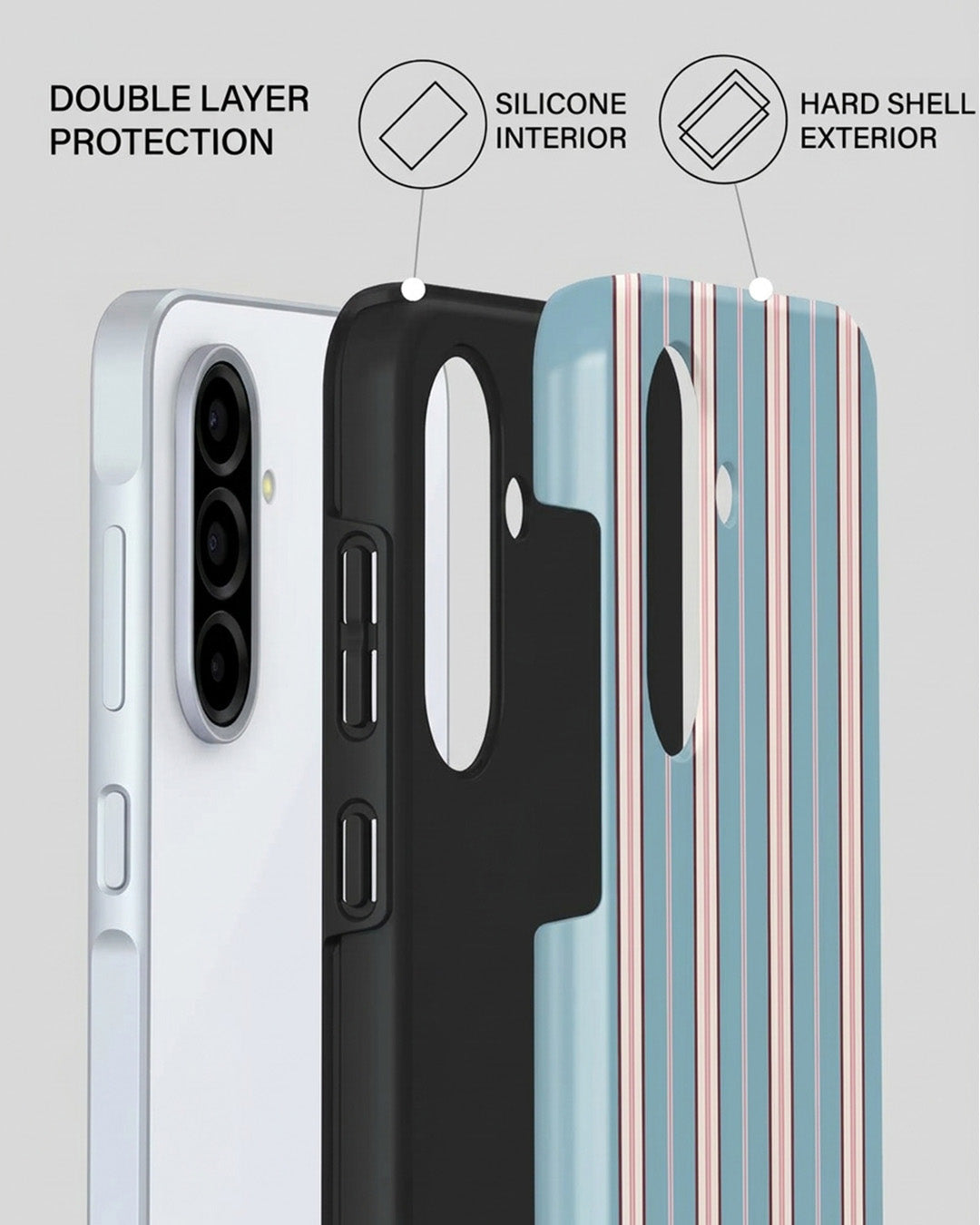 Galaxy A56 5G Pastel Stripe Case