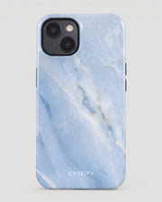 Sky Blue Marble iPhone 13 mini Case