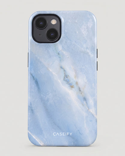 Sky Blue Marble iPhone 13 mini Case
