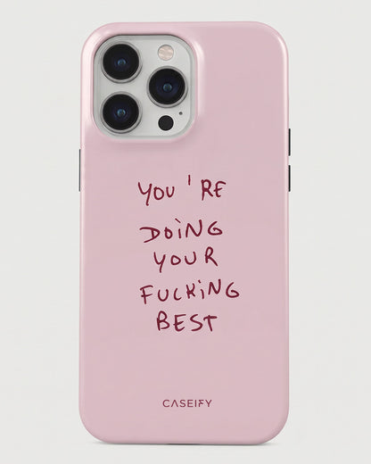 Motivational Text iPhone 13 Pro Case
