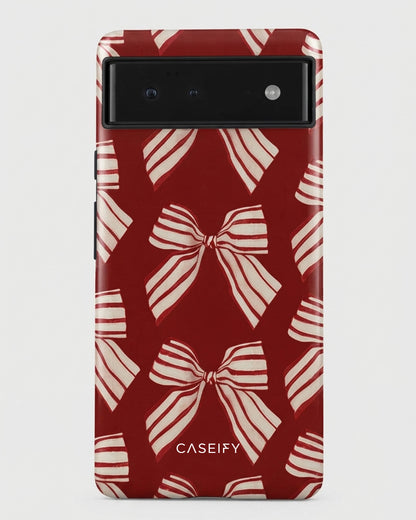 Red Bow Pixel 6a Case