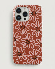 Terracotta Bloom iPhone 14 Pro Case