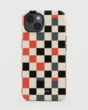 Retro Checkerboard iPhone 15 Case