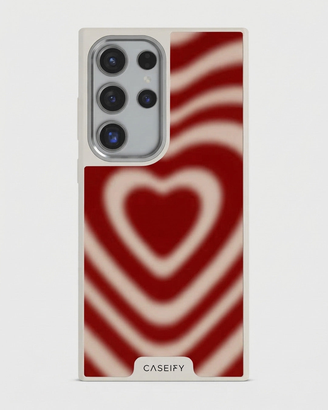 Galaxy S24 Red Heart Case