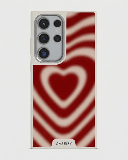 Galaxy S24 Red Heart Case