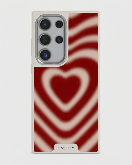 Galaxy S24 Red Heart Case