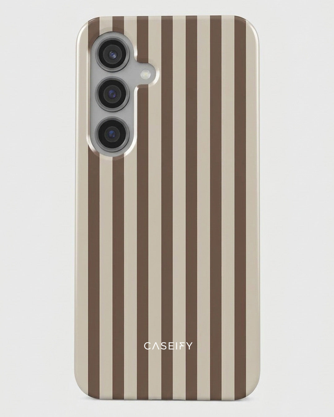 Galaxy S24 Plus Beige Striped Case