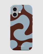 Retro Swirl iPhone 16 Case