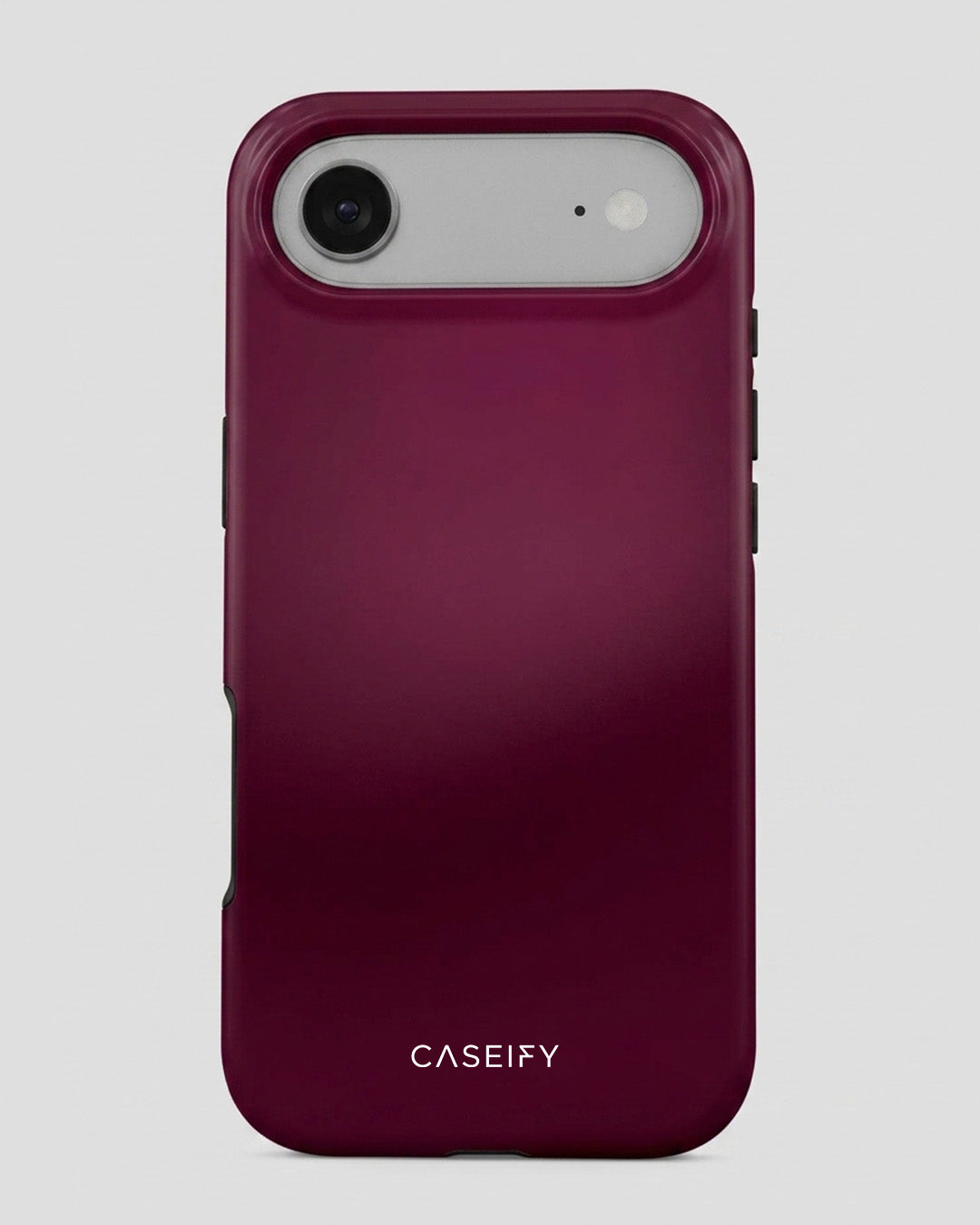 Wine Burgundy Glossy iPhone Air Case