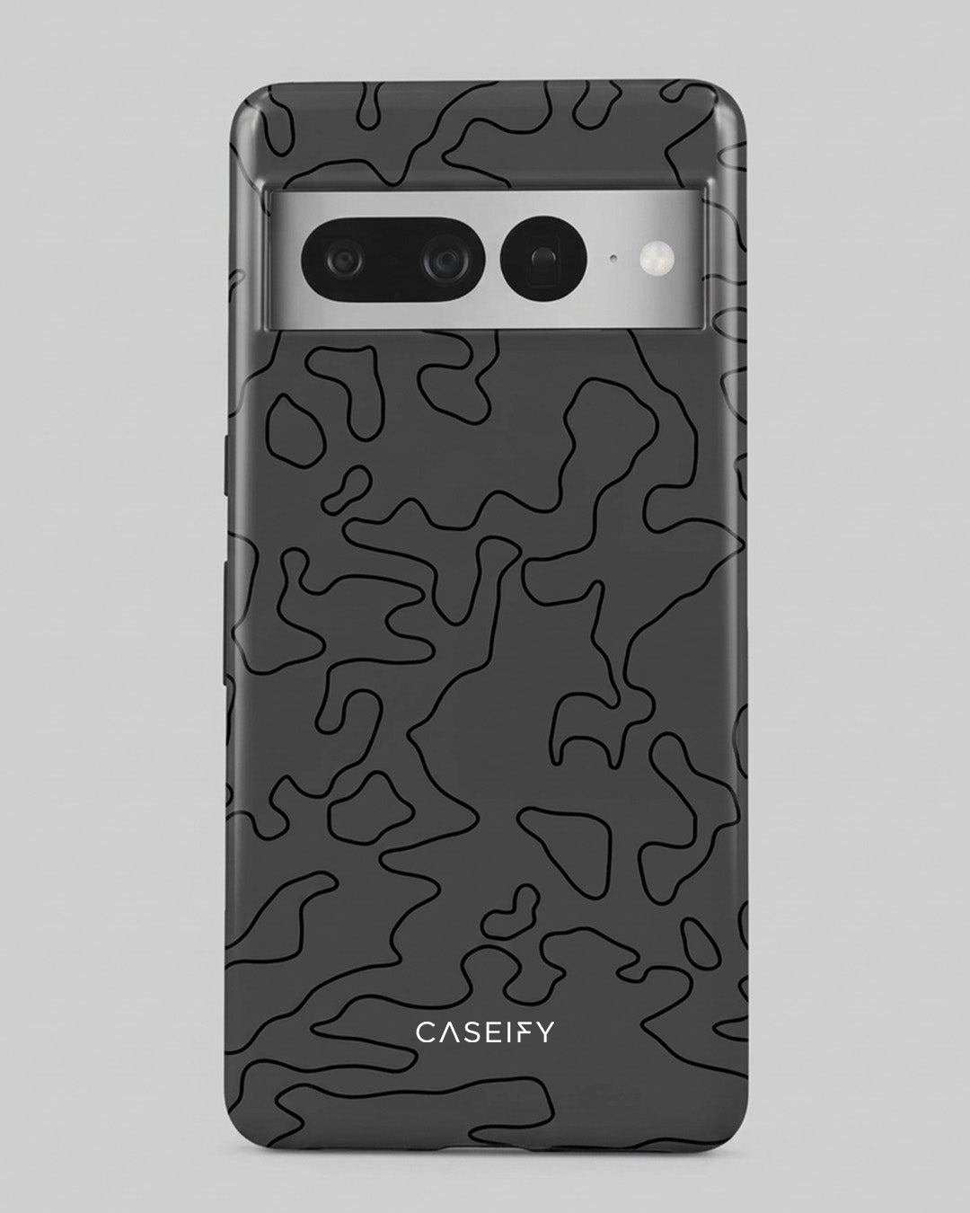 Black Topo Camo Pixel 7 Pro