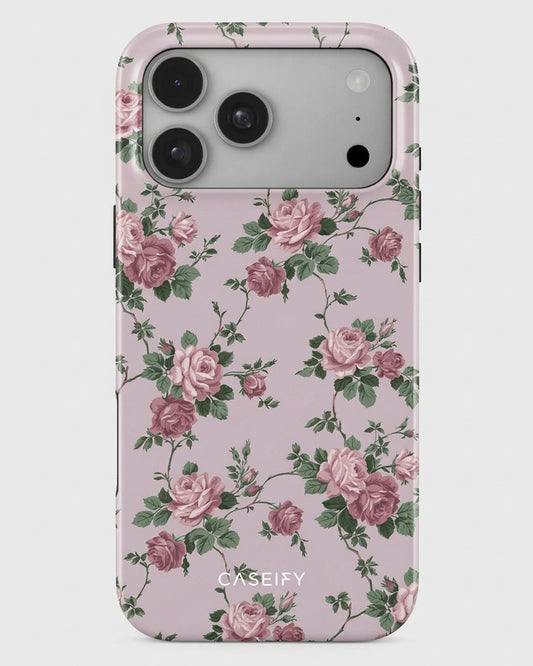 Pink Rose Floral iPhone 18 Pro Max Case