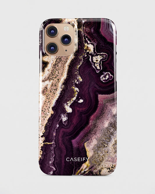 Plum Agate Marble iPhone 11 Pro Max Case