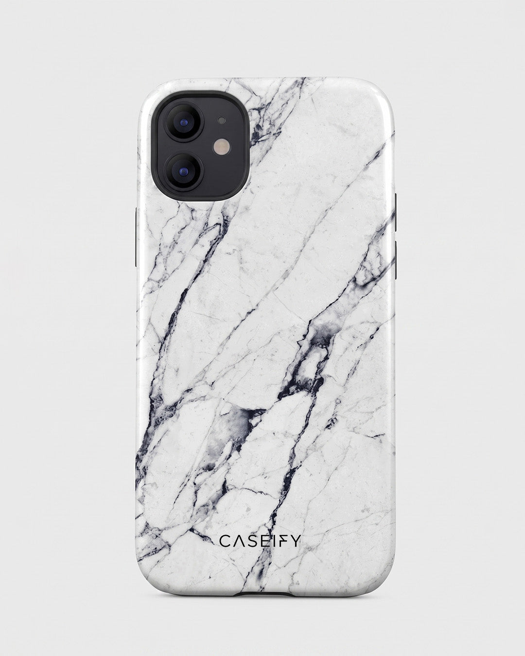 White Marble iPhone 12 Case