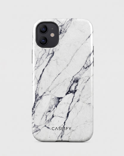 White Marble iPhone 12 Case