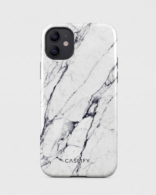 White Marble iPhone 12 Case
