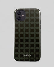 Olive Ikat iPhone 12 Case