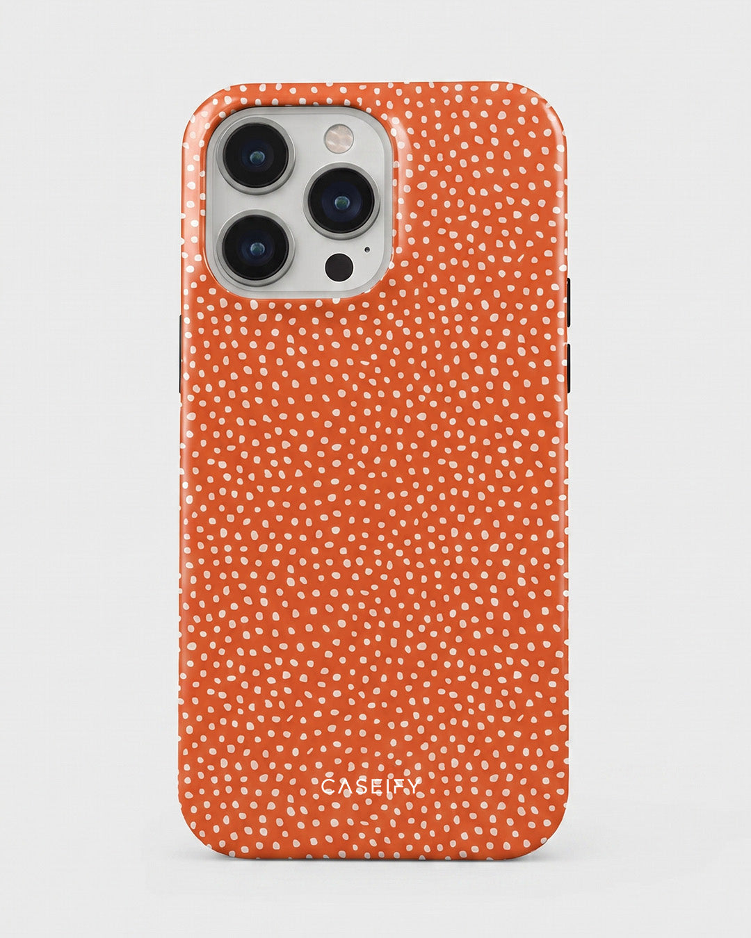 Orange Polka Dot iPhone 13 Pro Case