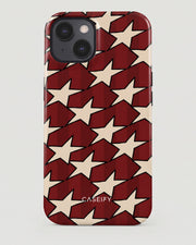 Blue Plaid iPhone 14 Case