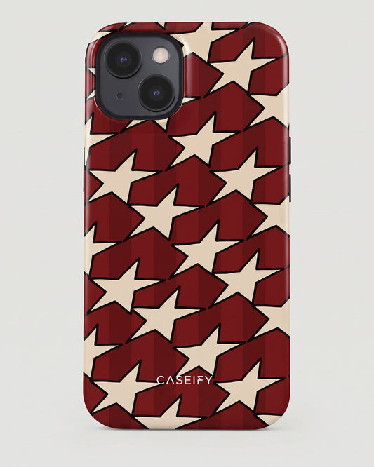 Blue Plaid iPhone 14 Case