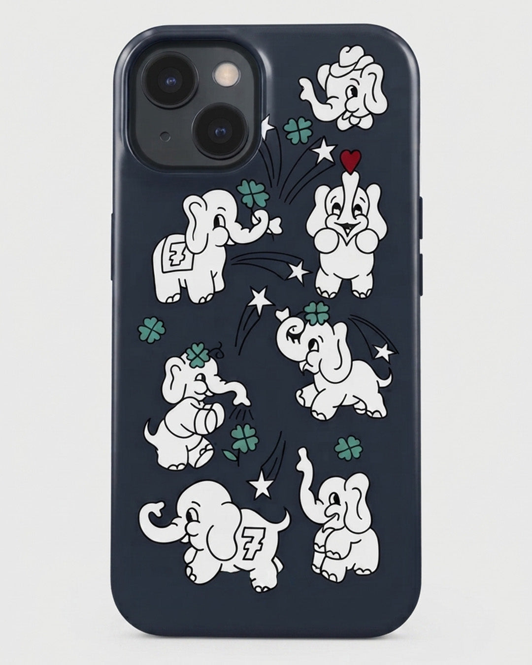 Lucky Elephants iPhone 14 Plus Case