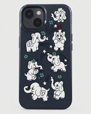Lucky Elephants iPhone 14 Plus Case