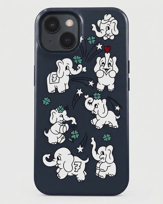 Lucky Elephants iPhone 14 Plus Case