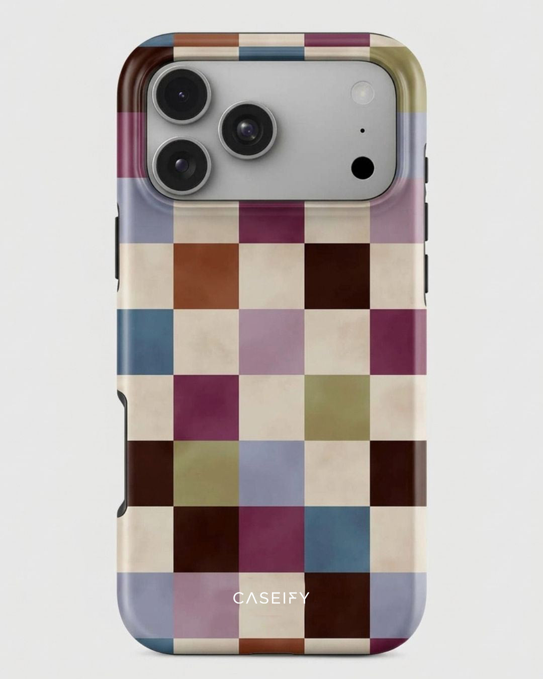 Patchwork Check iPhone 17 Pro Max Case