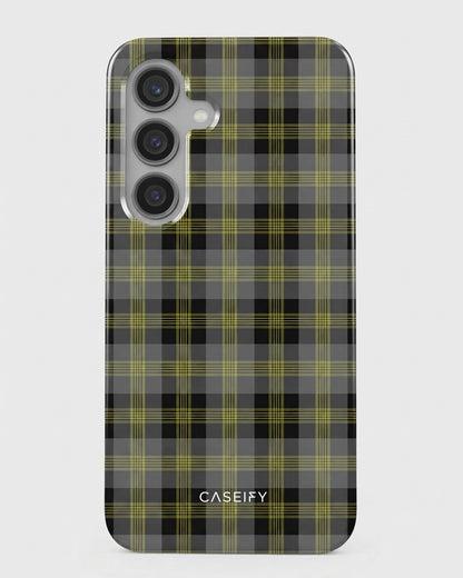Samsung Galaxy S24 FE Olive Plaid Case