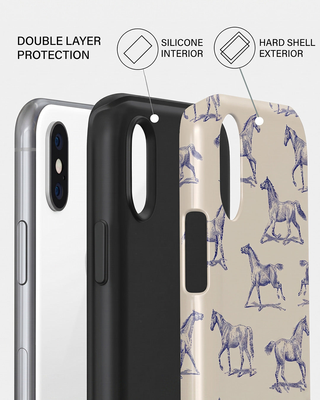 Vintage Horse iPhone XS Max Case