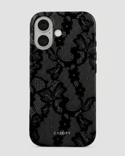 Black Lace iPhone 16 Case
