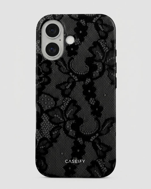 Black Lace iPhone 16 Case
